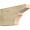 Ekena Millwork Monterey Rough Sawn Rafter Tail, Douglas Fir, 4"W x 12"H x 24"L RFT04X12X24MON00RDF - alternate 1